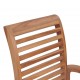 Stacking Dining Chairs 2 pcs Solid Teak Stacking Dining Chairs 2 pcs Solid Teak
