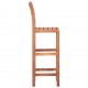 Bar Chairs 2 pcs Solid Acacia Wood Bar Chairs 2 pcs Solid Acacia Wood