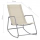 Garden Swing Chair Cream 95x54x85 cm Textilene Garden Swing Chair Cream 95x54x85 cm Textilene