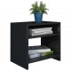 Bedside Cabinet High Gloss Black 40x30x40 cm Chipboard Bedside Cabinet High Gloss Black 40x30x40 cm Chipboard