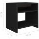 Bedside Cabinet High Gloss Black 40x30x40 cm Chipboard Bedside Cabinet High Gloss Black 40x30x40 cm Chipboard