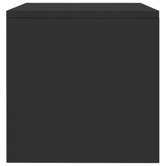 Bedside Cabinet High Gloss Black 40x30x30 cm Chipboard Bedside Cabinet High Gloss Black 40x30x30 cm Chipboard