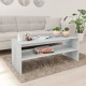 Coffee Table Concrete Grey 100x40x40 cm Chipboard Coffee Table Concrete Grey 100x40x40 cm Chipboard