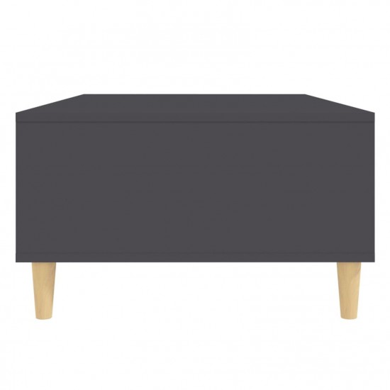 Coffee Table Grey 103.5x60x35 cm Chipboard Coffee Table Grey 103.5x60x35 cm Chipboard
