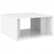 Coffee Tables 4 pcs High Gloss White 33x33x33 cm Chipboard Coffee Tables 4 pcs High Gloss White 33x33x33 cm Chipboard