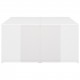 Coffee Tables 4 pcs High Gloss White 33x33x33 cm Chipboard Coffee Tables 4 pcs High Gloss White 33x33x33 cm Chipboard