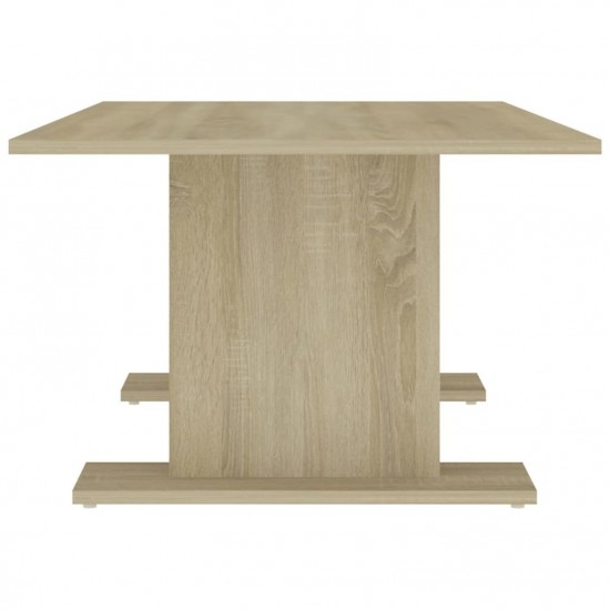 Coffee Table Sonoma Oak 103.5x60x40 cm Chipboard Coffee Table Sonoma Oak 103.5x60x40 cm Chipboard
