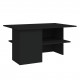 Coffee Table Black 90x60x46.5 cm Chipboard Coffee Table Black 90x60x46.5 cm Chipboard