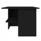 Coffee Table Black 90x60x46.5 cm Chipboard Coffee Table Black 90x60x46.5 cm Chipboard