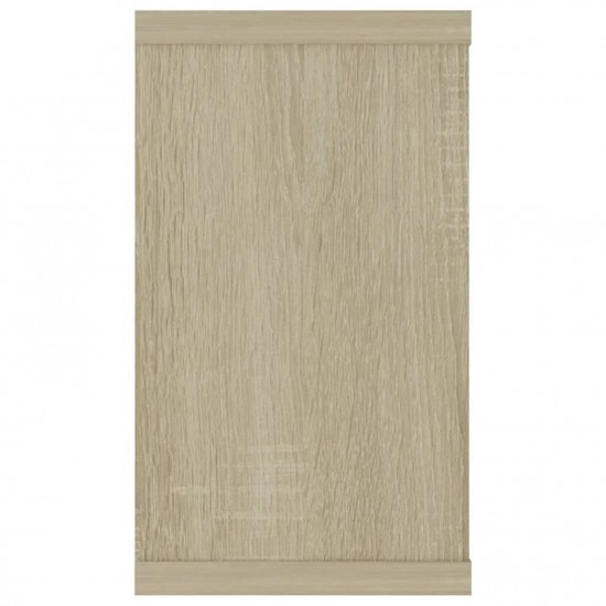 Wall Cube Shelves 6 pcs Sonoma Oak 80x15x26.5 cm Chipboard Wall Cube Shelves 6 pcs Sonoma Oak 80x15x26.5 cm Chipboard