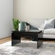 Coffee Table Black 68x50x38 cm Chipboard Coffee Table Black 68x50x38 cm Chipboard