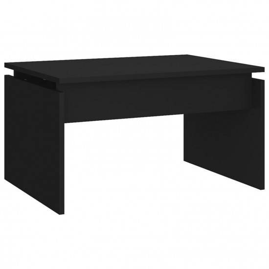 Coffee Table Black 68x50x38 cm Chipboard Coffee Table Black 68x50x38 cm Chipboard