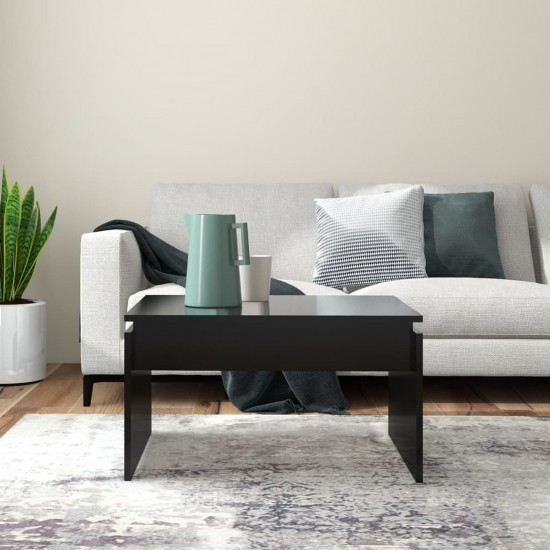 Coffee Table Black 68x50x38 cm Chipboard Coffee Table Black 68x50x38 cm Chipboard