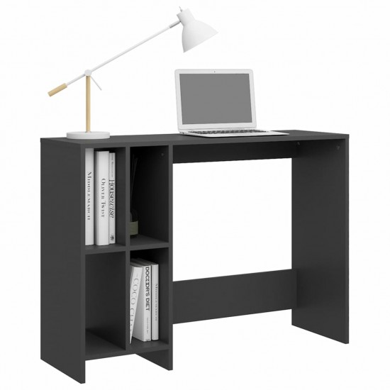 Notebook Desk Grey 102.5x35x75 cm Chipboard Notebook Desk Grey 102.5x35x75 cm Chipboard