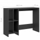 Notebook Desk Grey 102.5x35x75 cm Chipboard Notebook Desk Grey 102.5x35x75 cm Chipboard