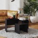 Nesting Coffee Tables 3 pcs Grey Chipboard Nesting Coffee Tables 3 pcs Grey Chipboard