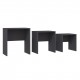 Nesting Coffee Tables 3 pcs Grey Chipboard Nesting Coffee Tables 3 pcs Grey Chipboard