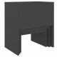 Nesting Coffee Tables 3 pcs Grey Chipboard Nesting Coffee Tables 3 pcs Grey Chipboard