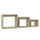 Nesting Tables 3 pcs Sonoma Oak Chipboard Nesting Tables 3 pcs Sonoma Oak Chipboard