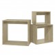 Nesting Tables 3 pcs Sonoma Oak Chipboard Nesting Tables 3 pcs Sonoma Oak Chipboard