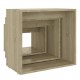 Nesting Tables 3 pcs Sonoma Oak Chipboard Nesting Tables 3 pcs Sonoma Oak Chipboard