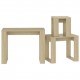 Nesting Tables 3 pcs Sonoma Oak Engineered Wood Nesting Tables 3 pcs Sonoma Oak Engineered Wood