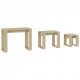 Nesting Tables 3 pcs Sonoma Oak Engineered Wood Nesting Tables 3 pcs Sonoma Oak Engineered Wood