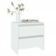 Bedside Cabinets 2 pcs White 45x34.5x44.5 cm Chipboard Bedside Cabinets 2 pcs White 45x34.5x44.5 cm Chipboard