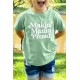 Green Kids Making Mama Proud Print Tee Green Kids Making Mama Proud Print Tee