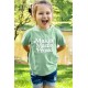 Green Kids Making Mama Proud Print Tee Green Kids Making Mama Proud Print Tee