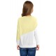 Apricot Color Block Long Sleeve Kid's Top Apricot Color Block Long Sleeve Kid's Top