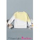 Apricot Color Block Long Sleeve Kid's Top Apricot Color Block Long Sleeve Kid's Top