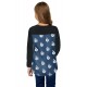 Blue Floral Print Kids Long Sleeve Top Blue Floral Print Kids Long Sleeve Top
