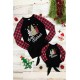 Family Matching Girl's Plaid Christmas Print Tie Knot Long Sleeve Top Family Matching Girl's Plaid Christmas Print Tie Knot Long Sleeve Top