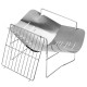 2-in-1 Portable Folding Stainless Steel Barbecue Grill Camp Firepit Outdoor Camping Backpakcing Wood Burning Stove 2-in-1 Portable Folding Stainless Steel Barbecue Grill Camp Firepit Outdoor Camping Backpakcing Wood Burning Stove