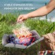 2-in-1 Portable Folding Stainless Steel Barbecue Grill Camp Firepit Outdoor Camping Backpakcing Wood Burning Stove 2-in-1 Portable Folding Stainless Steel Barbecue Grill Camp Firepit Outdoor Camping Backpakcing Wood Burning Stove