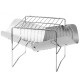 2-in-1 Portable Folding Stainless Steel Barbecue Grill Camp Firepit Outdoor Camping Backpakcing Wood Burning Stove 2-in-1 Portable Folding Stainless Steel Barbecue Grill Camp Firepit Outdoor Camping Backpakcing Wood Burning Stove