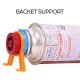 Gas Tank Converter with Support Auto-off Long Gas Cylinder Adapter Outdoor Camping Stove Connector Gas Tank Converter with Support Auto-off Long Gas Cylinder Adapter Outdoor Camping Stove Connector