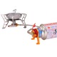 Gas Tank Converter with Support Auto-off Long Gas Cylinder Adapter Outdoor Camping Stove Connector Gas Tank Converter with Support Auto-off Long Gas Cylinder Adapter Outdoor Camping Stove Connector