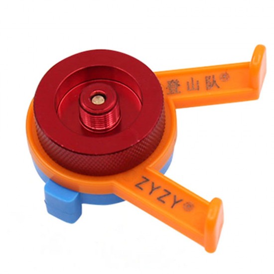 Gas Tank Converter with Support Auto-off Long Gas Cylinder Adapter Outdoor Camping Stove Connector Gas Tank Converter with Support Auto-off Long Gas Cylinder Adapter Outdoor Camping Stove Connector