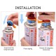 Gas Tank Converter with Support Auto-off Long Gas Cylinder Adapter Outdoor Camping Stove Connector Gas Tank Converter with Support Auto-off Long Gas Cylinder Adapter Outdoor Camping Stove Connector