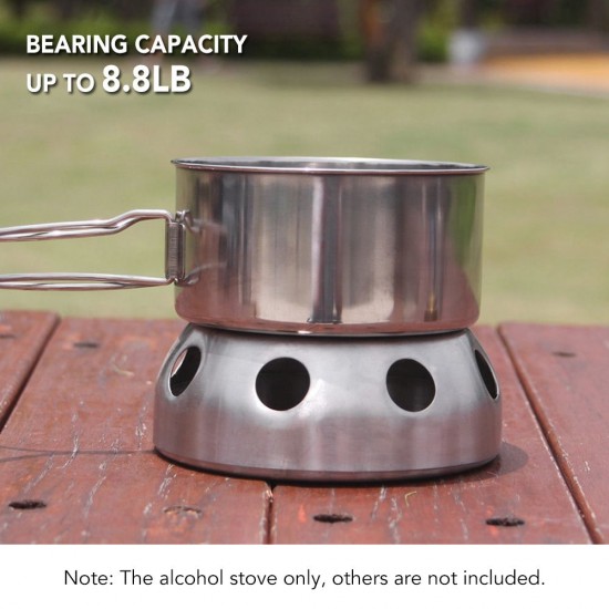 Portable Mini Solidified Alcohol Stove Camping Backpacking Picnic BBQ Cooking Alcohol Stove Portable Mini Solidified Alcohol Stove Camping Backpacking Picnic BBQ Cooking Alcohol Stove