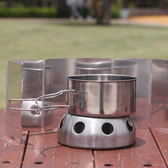 Portable Mini Solidified Alcohol Stove Camping Backpacking Picnic BBQ Cooking Alcohol Stove Portable Mini Solidified Alcohol Stove Camping Backpacking Picnic BBQ Cooking Alcohol Stove