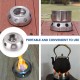 Portable Mini Solidified Alcohol Stove Camping Backpacking Picnic BBQ Cooking Alcohol Stove Portable Mini Solidified Alcohol Stove Camping Backpacking Picnic BBQ Cooking Alcohol Stove