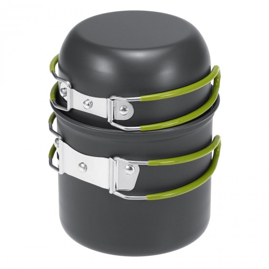 Mini Alcohol Stove Cooking Pot Cookset for Outdoor Camping Hiking Backpacking Fishing Mini Alcohol Stove Cooking Pot Cookset for Outdoor Camping Hiking Backpacking Fishing