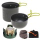 Mini Alcohol Stove Cooking Pot Cookset for Outdoor Camping Hiking Backpacking Fishing Mini Alcohol Stove Cooking Pot Cookset for Outdoor Camping Hiking Backpacking Fishing