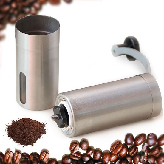 Manual Coffee Grinder Portable Hand Coffee Grinder with Adjustable Setting Conical Ceramic Burr Grinder Stainless Steel Coffee Mill for Drip Coffee Espresso for Home and Travel Manual Coffee Grinder Portable Hand Coffee Grinder with Adjustable Setting Conical Ceramic Burr Grinder Stainless Steel Coffee Mill for Drip Coffee Espresso for Home and Travel