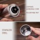 Manual Coffee Grinder Portable Hand Coffee Grinder with Adjustable Setting Conical Ceramic Burr Grinder Stainless Steel Coffee Mill for Drip Coffee Espresso for Home and Travel Manual Coffee Grinder Portable Hand Coffee Grinder with Adjustable Setting Conical Ceramic Burr Grinder Stainless Steel Coffee Mill for Drip Coffee Espresso for Home and Travel
