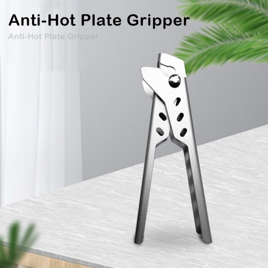Anti-Hot Plate Gripper Dish Plate Lifter Pan Holder Clamp Bowl Clip Tong Anti-Hot Plate Gripper Dish Plate Lifter Pan Holder Clamp Bowl Clip Tong
