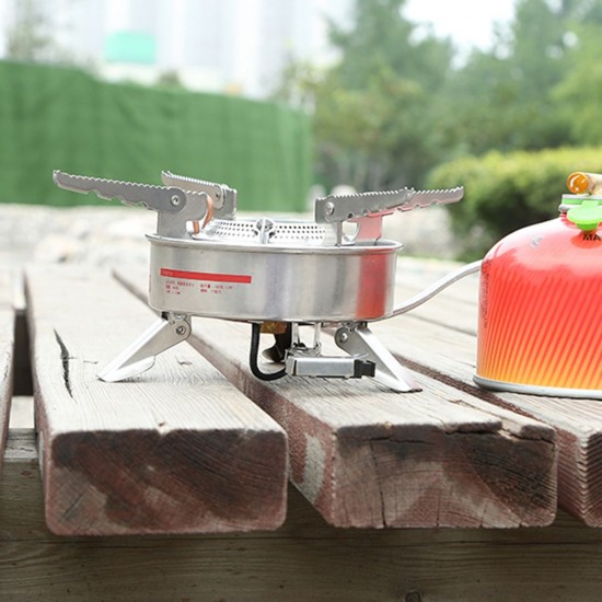 BRS-10 Outdoor Portable Camping Picnic Split-Type Stainless Steel Butane Gas Stove Cooker Burner Big Power Large Blaze BRS-10 Outdoor Portable Camping Picnic Split-Type Stainless Steel Butane Gas Stove Cooker Burner Big Power Large Blaze